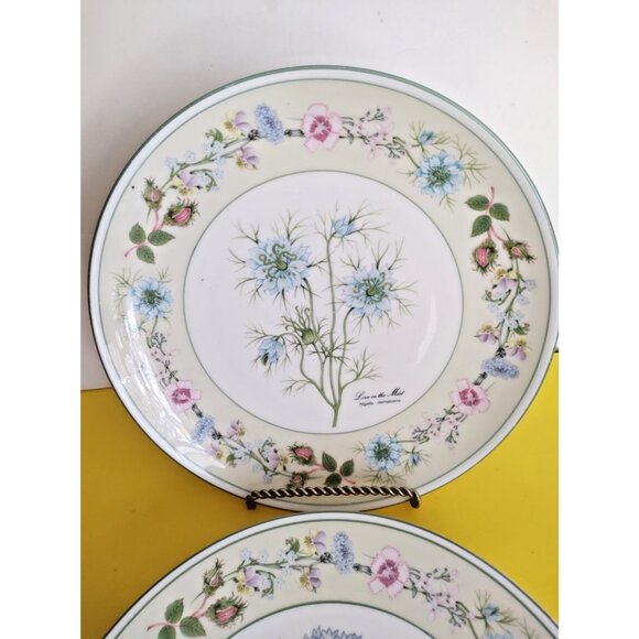 Aynsley Bone China collectors plates set Flowers From the Gardens of Old England - Picture 3 of 16